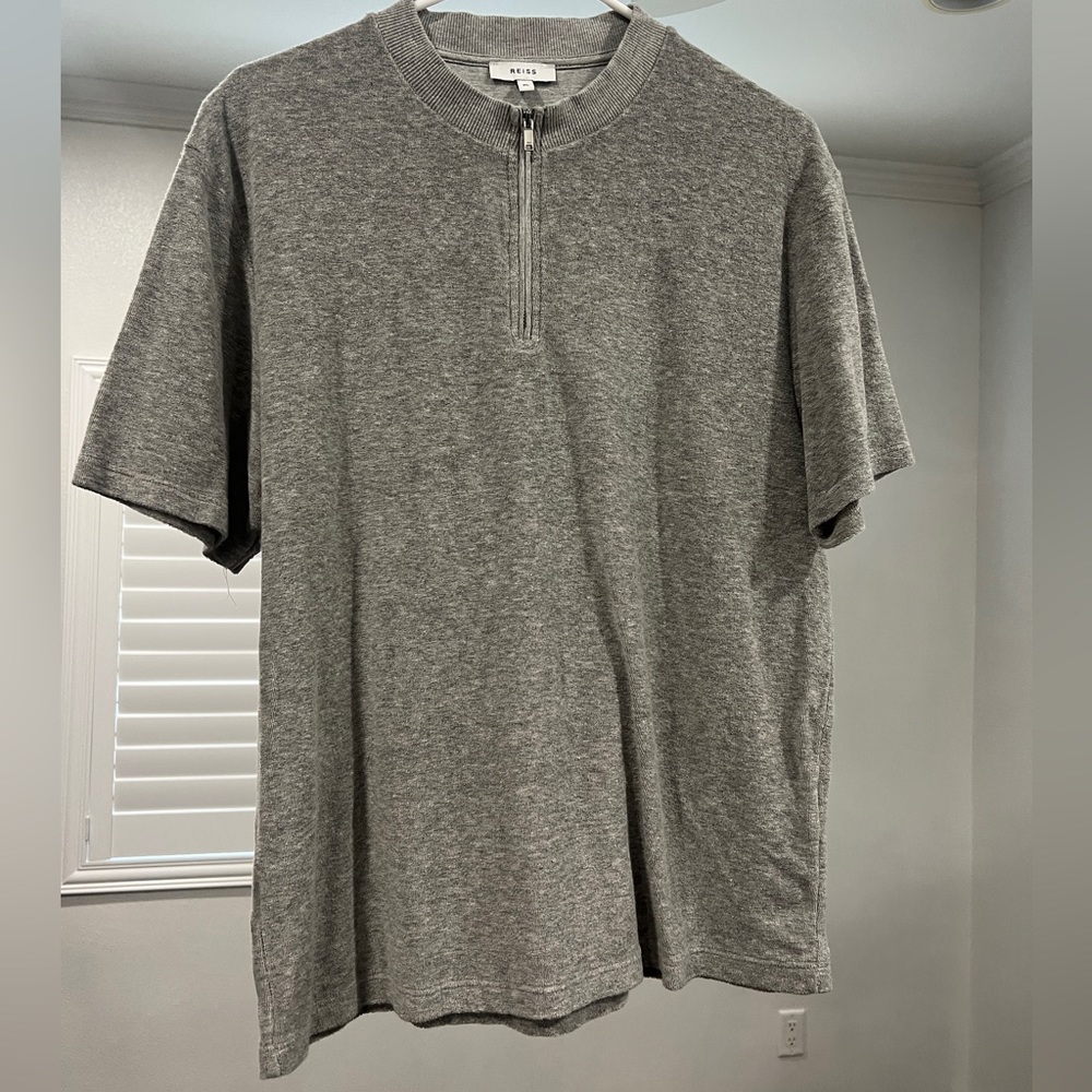 Reiss Zipper Henley